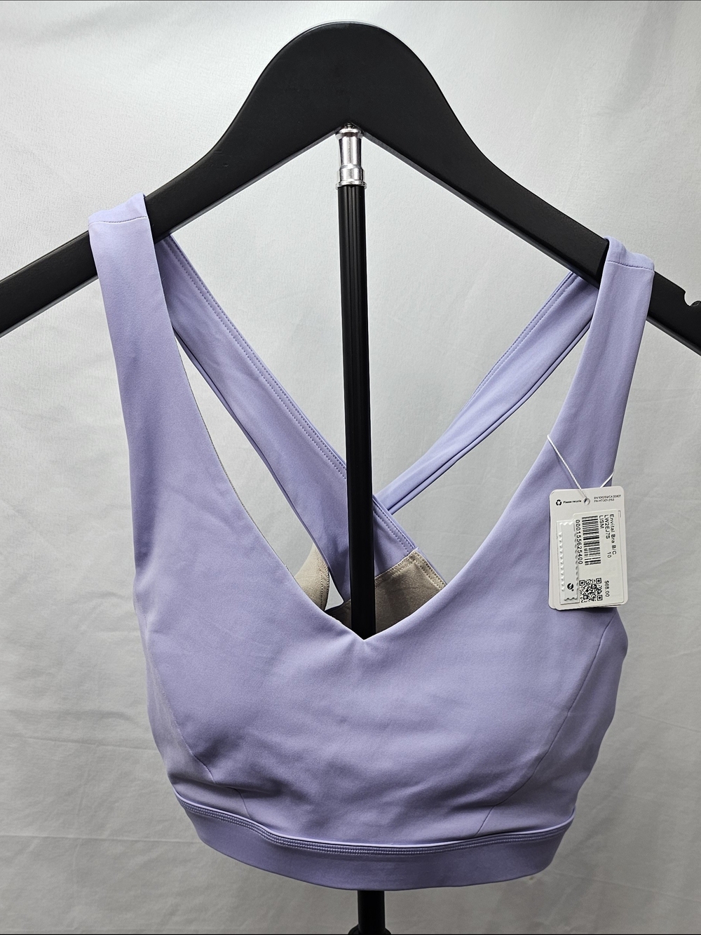 Lululemon Envital Bra B/C Size 10 NWT Lilac Smoke Purple